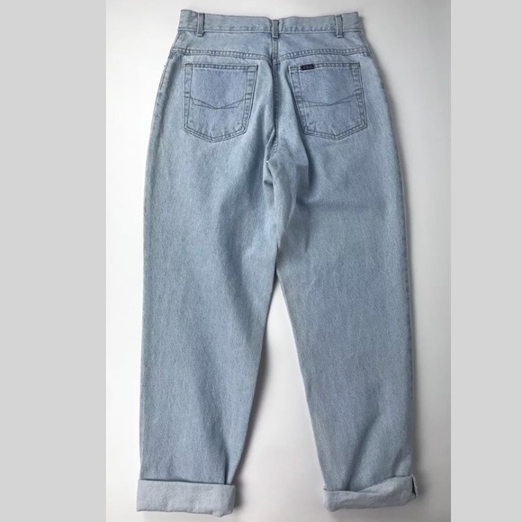 SOLD Vintage 80s Chic High Waist Mom Jeans Wash - Picture 2 of 6